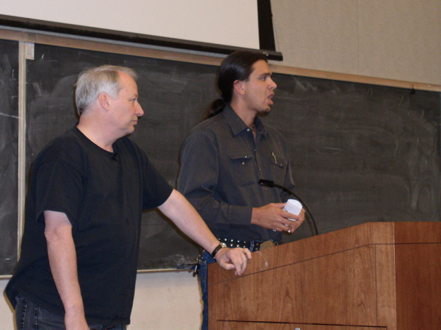Joe Lansdale at TTU Oct18 2007