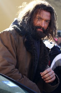 Hugh Jackman On The Set Of 'The Wolverine'