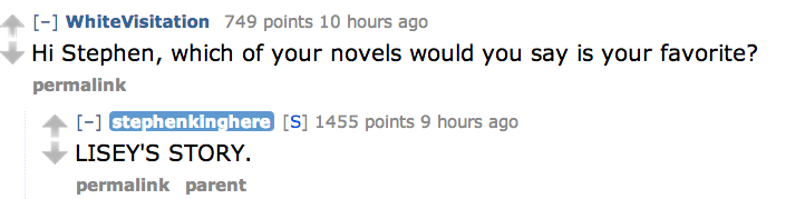 click to go to the whole Reddit event King_Lisey