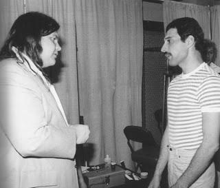 Meat Loaf and Freddy Mercury